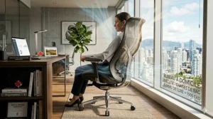 Modern corporate conference room furnished with premium executive seating, showcasing elite luxury office chairs over 1000 CAD.