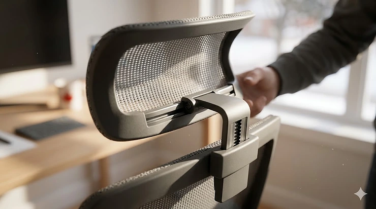 Ergonomic office chair designed for short people featuring adjustable seat depth and lower lumbar support. office chairs for short people