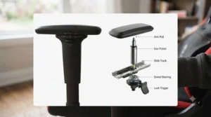 Side view showing the 180-degree recline of the Nintendo Switch gaming chair.