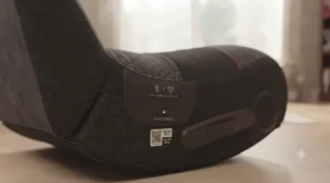 Wireless connectivity features of gaming chair.