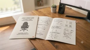 Step-by-step visual assembly guide for a subtle gaming chair, featuring English and French instructions for Canadian customers.